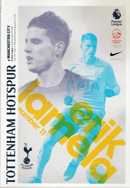 Tottenham Hotspur v Manchester City 14-Apr-2018