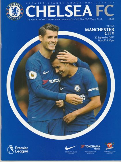 Chelsea v Manchester City 30-Sep-2017
