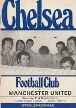 Chelsea v Manchester United 21-Mar-1970