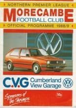 Morecambe v Marine  15-Nov-1988