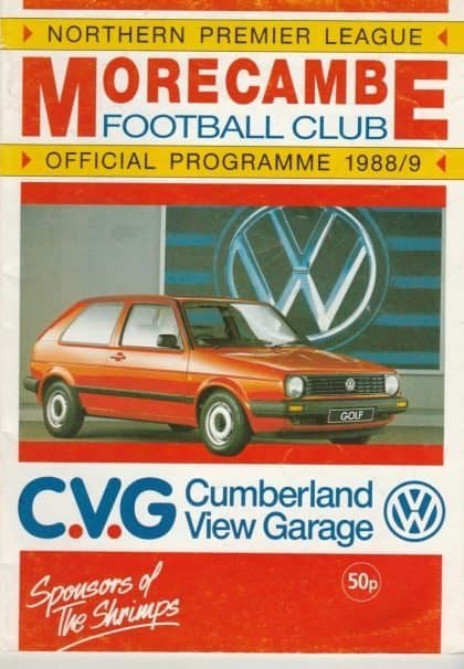 Morecambe v Marine  15-Nov-1988