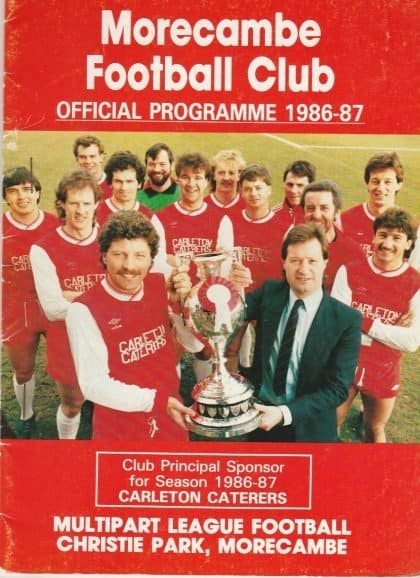 Morecambe v Mossley  26-Dec-1986