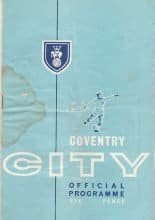 Coventry City v Newcastle United  16-Jan-1965