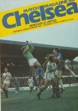 Chelsea v Newcastle United 16-Apr-1983