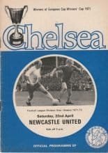 Chelsea v Newcastle United  22-Apr-1972