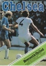 Chelsea v Newcastle United 23-Oct-1980