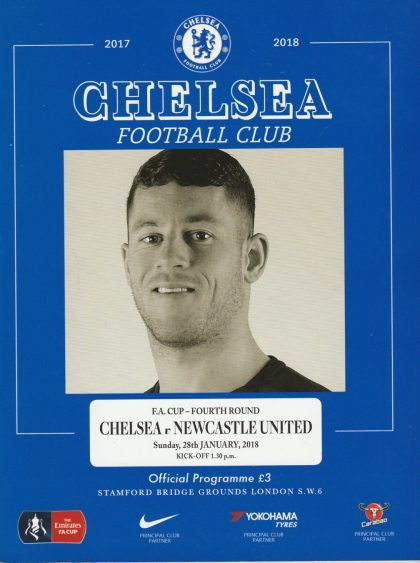Chelsea v Newcastle United  28-Jan-2018