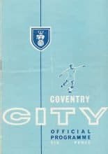 Coventry City v Northampton Town 19-Sep-1964