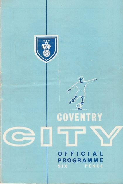 Coventry City v Northampton Town 19-Sep-1964