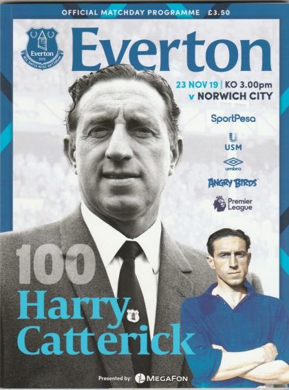 Everton v Norwich City  23-Nov-2019