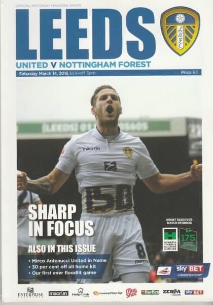 Leeds United v Nottingham Forest  14-Mar-2015