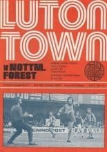 Luton Town v Nottingham Forest  18-Jan-1974