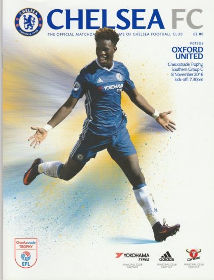 Chelsea u21 v Oxford United 08-Nov-2016
