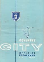 Coventry City v Peterborough United  09-Nov-1963