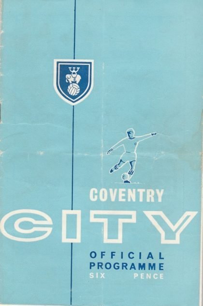 Coventry City v Preston North End  28-Dec-1964