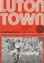Luton Town v Portsmouth  15-Sep-1973