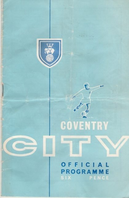 Coventry City v Portsmouth  27-Feb-1965