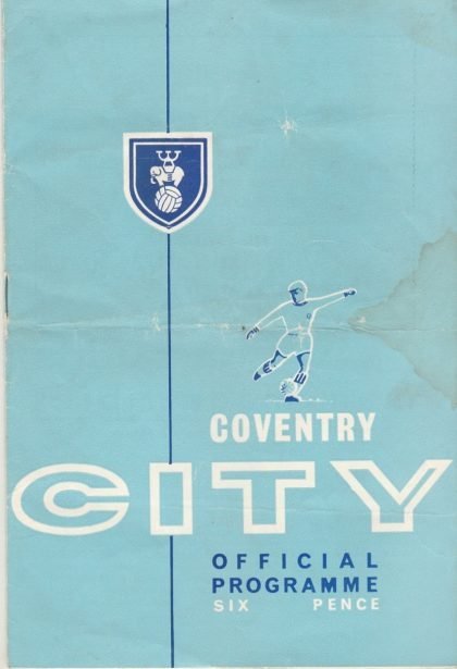 Coventry City v Port Vale 31-Mar-1964