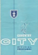 Coventry City v Queens Park Rangers   11-Apr-1964