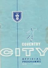 Coventry City v Reading  07-Sep-1963