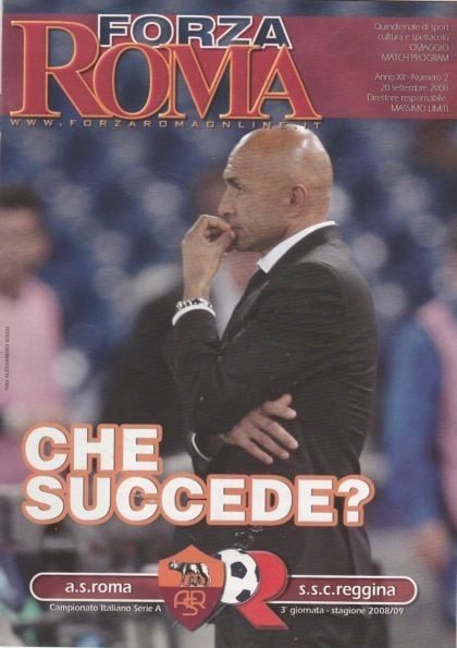 AS Roma v Reggina   20-Sep-2008