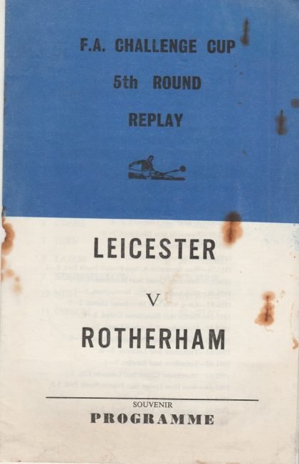 Leicester City v Rotherham United 13-Mar-1968