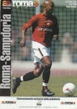 AS Roma v Sampdoria  18-Jan-2004