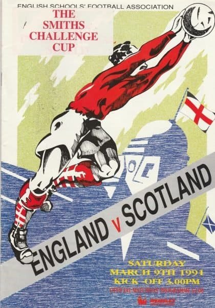 England Schoolboys v Scotland Schoolboys 09-Mar-1991