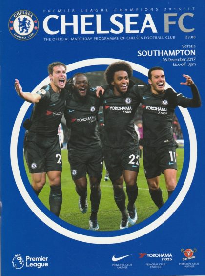 Chelsea v Southampton  16-Dec-2017