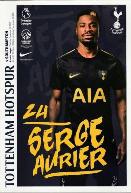 Tottenham Hotspur v Southampton 26-Dec-2017