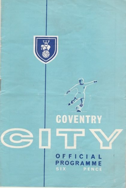 Coventry City v Southampton  06-Feb-1965
