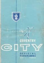 Coventry City v Southend United 13-Mar-1964