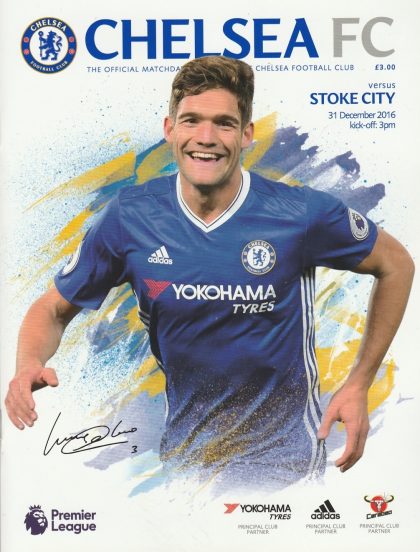Chelsea v Stoke City  31-Dec-2016
