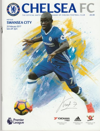 Chelsea v Swansea City  25-Feb-2017