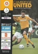 Cambridge United v Tamworth   31-Aug-2013