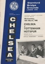 Chelsea v Tottenham Hotspur 10-Mar-1965