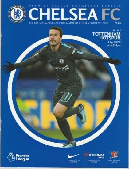 Chelsea v Tottenham Hotspur   01-Apr-2018