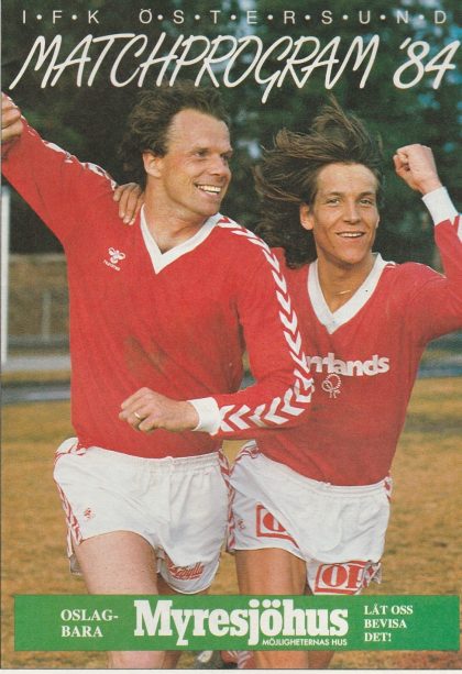 Östersunds FK  v Tottenham Hotspur 29-Jul-1984