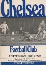 Chelsea v Tottenham Hotspur 04-Apr-1970