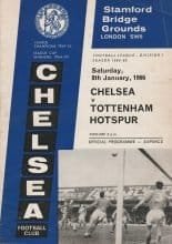 Chelsea v Tottenham Hotspur 08-Jan-1966