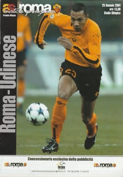 AS Roma v Udinese   25-Jan-2004