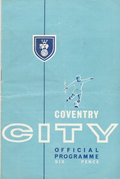 Coventry City v Walsall  21-Dec-1963