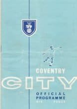 Coventry City v Watford 26-Oct-1963