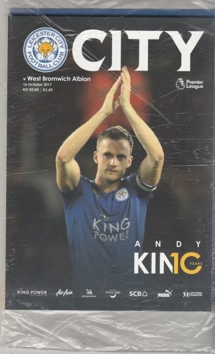 Leicester City v West Bromwich Albion  16-Oct-2017