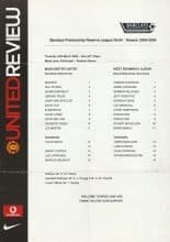 Manchester United Reserves v West Bromwich Albion Reserves  24-Mar-2005