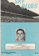 Coventry City v West Bromwich Albion   03-Nov-1965