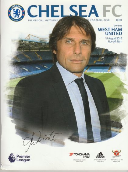 Chelsea v West Ham United   15-Aug-2016