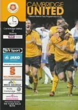 Cambridge United v Woking  23-Nov-2013