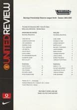 Manchester United Reserves v Wolverhampton Wanderers Reserves 02-Dec-2004