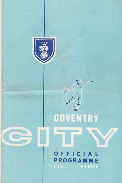 Coventry City v Wrexham  12-Oct-1963